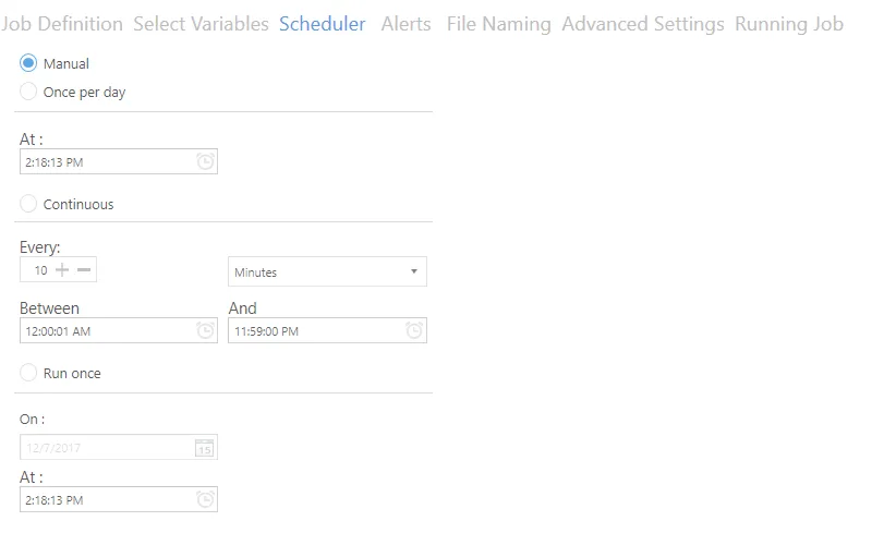 Scheduler