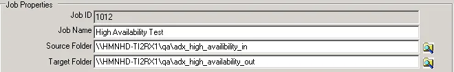 Job Properties