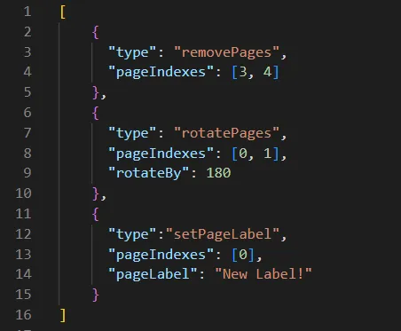Java PDF Editor Complex Workflow Example