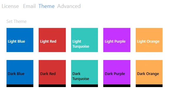 Set Theme