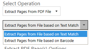 Extract Pages From File Based on Text Match