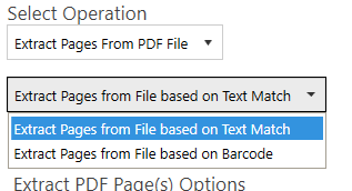 Extract Pages From File Based on Text Match