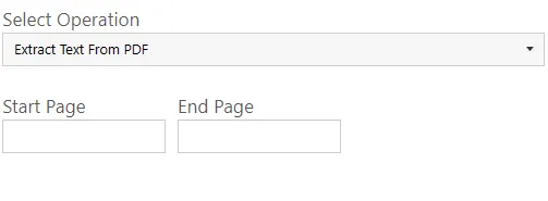 Extract Text From PDF