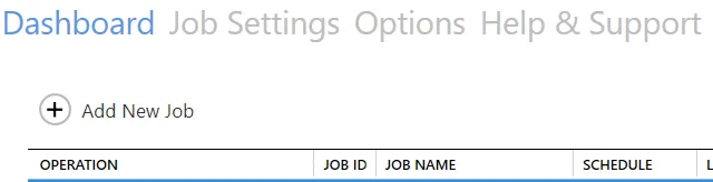 Add New Job