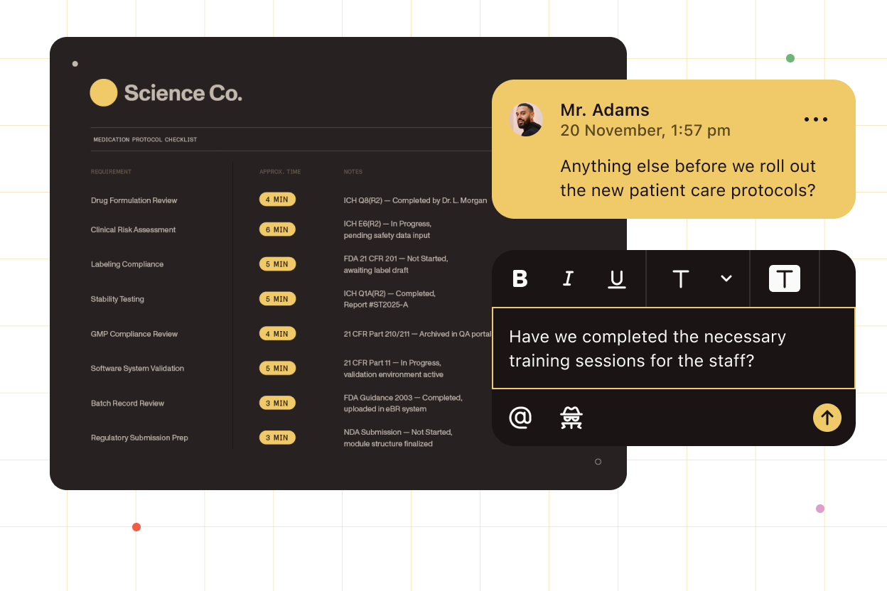 Care team collaboration