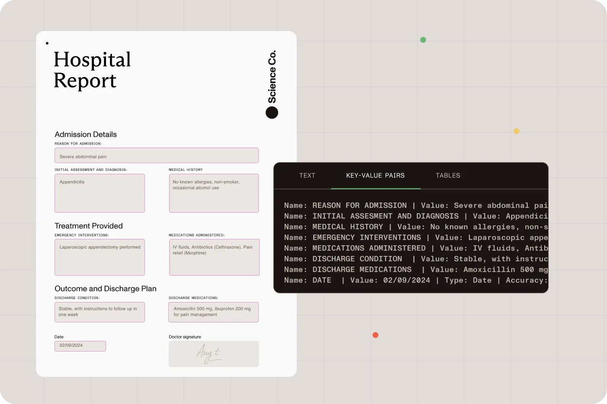 Health record digitalization