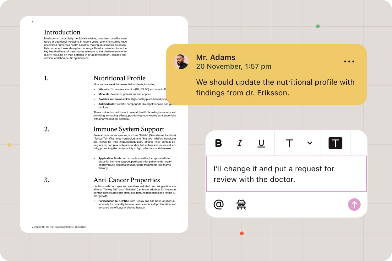 Research and regulatory review