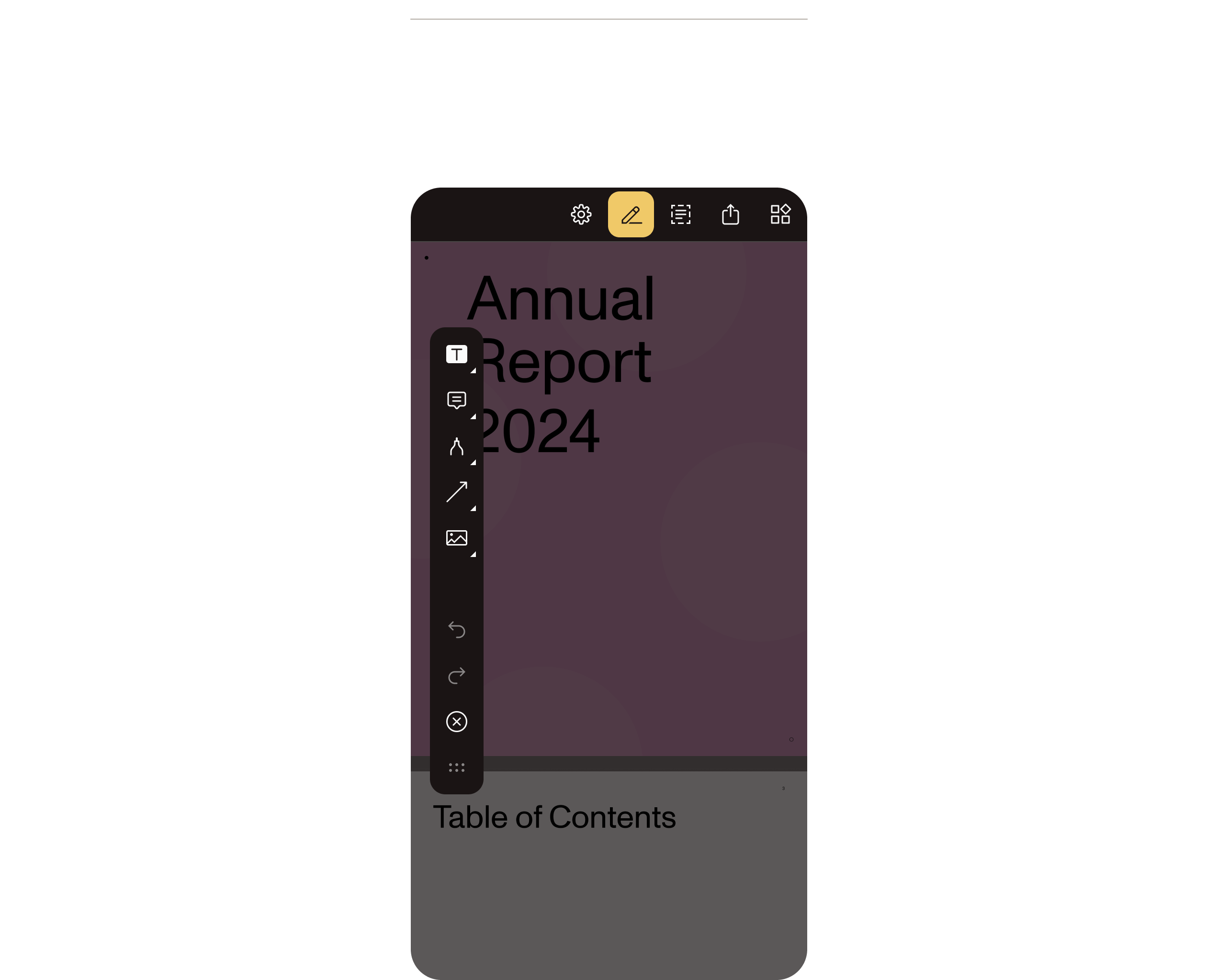 iOS PDF SDK UI showcase
