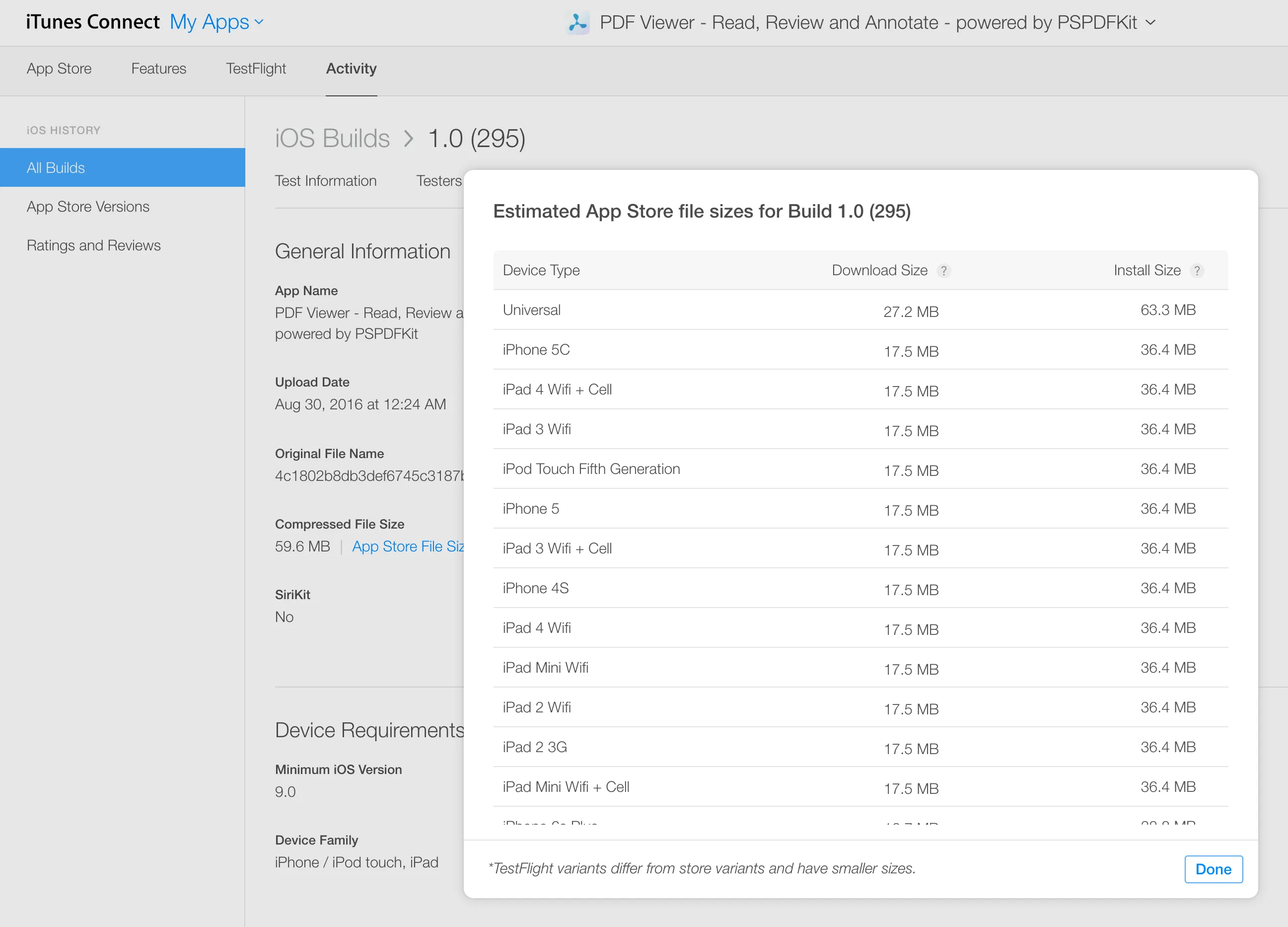 iTunes connect