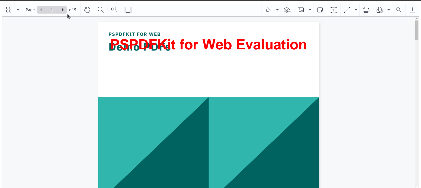 A loaded PDF you can annotate!