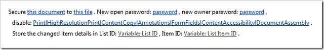 Secure-Sentence