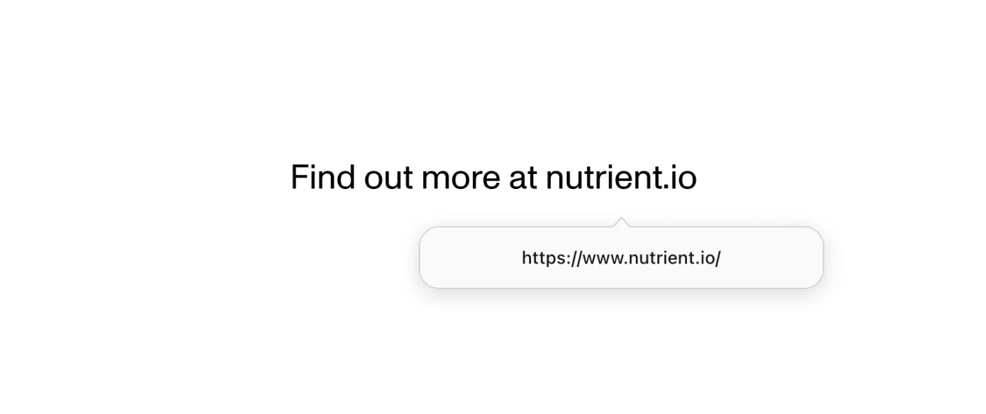 Link annotations