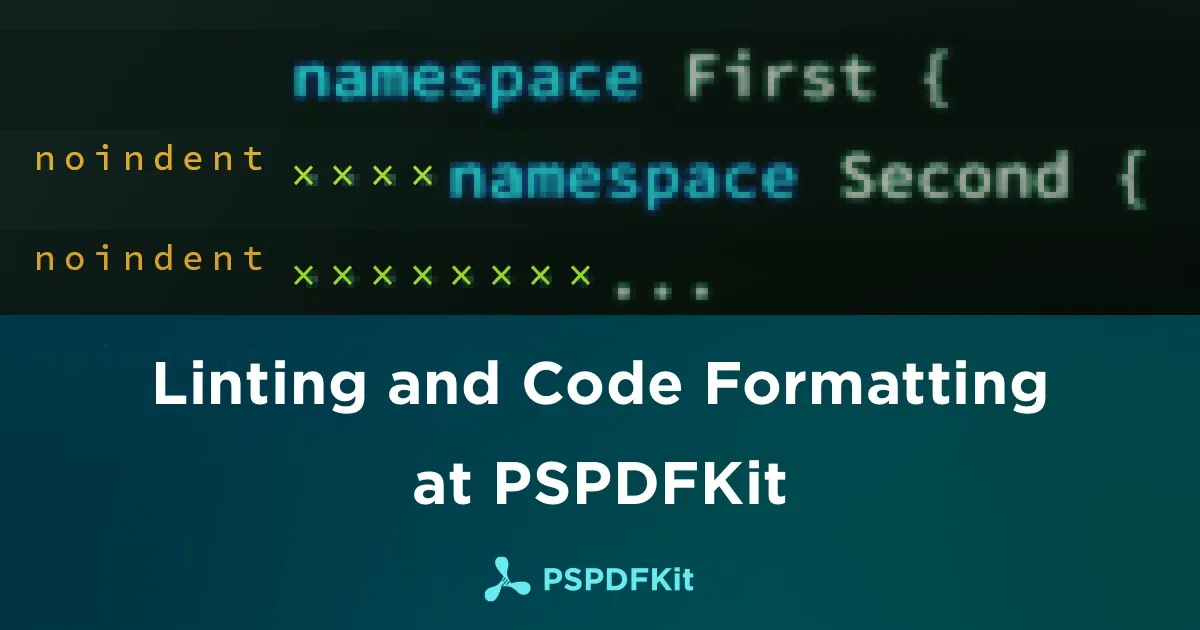 Linting and Code Formatting at PSPDFKit