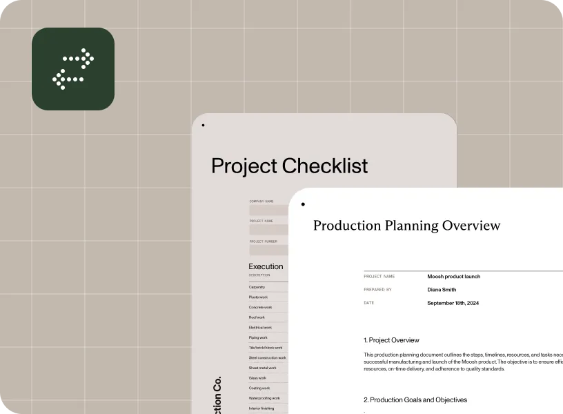 Manufacturing production planning