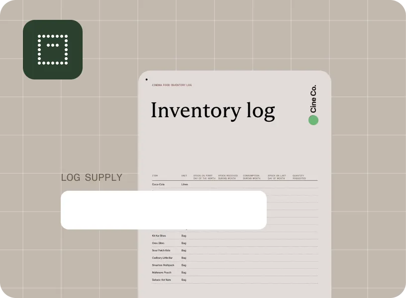 Manufacturing inventory management
