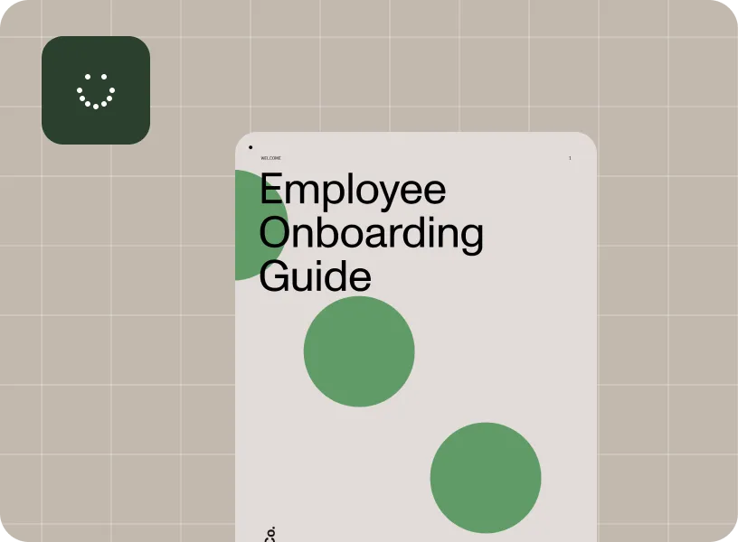 Manufacturing employee onboarding