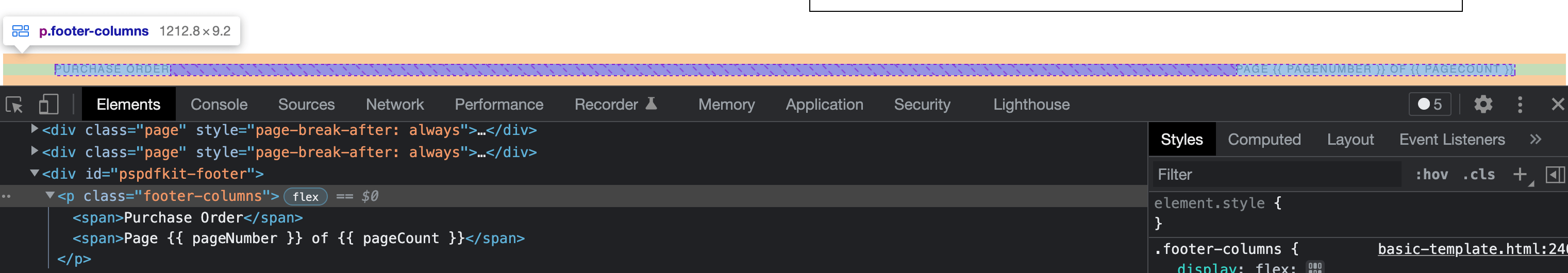 Top and bottom margins of the paragraph