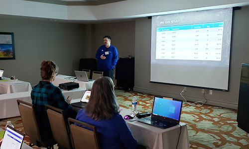 Marty Herbert Presenting