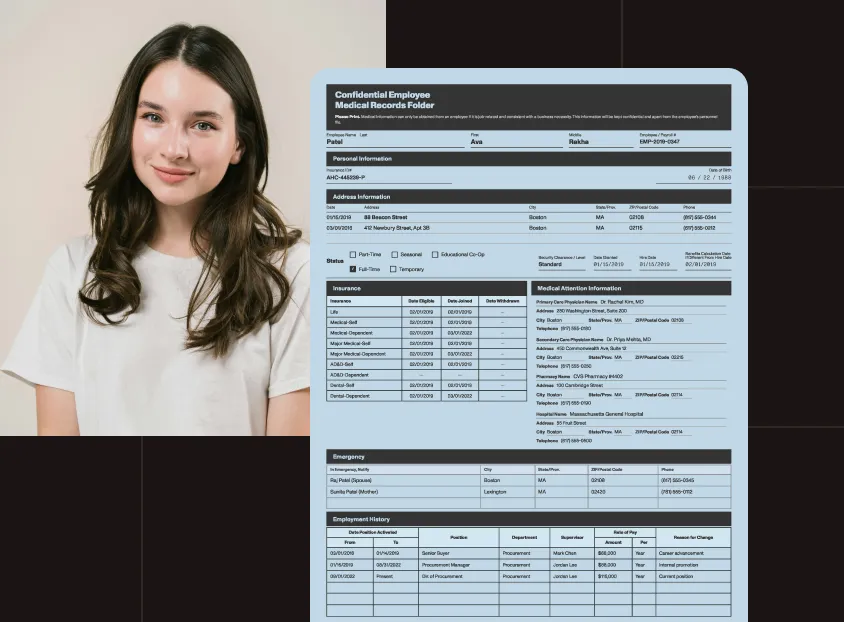 Medical records and packets