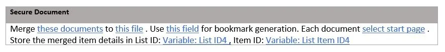 merge document workflow activity