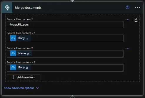 merge documents