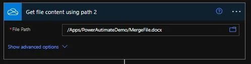 get file content using path