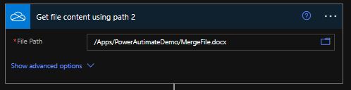 get file content using path
