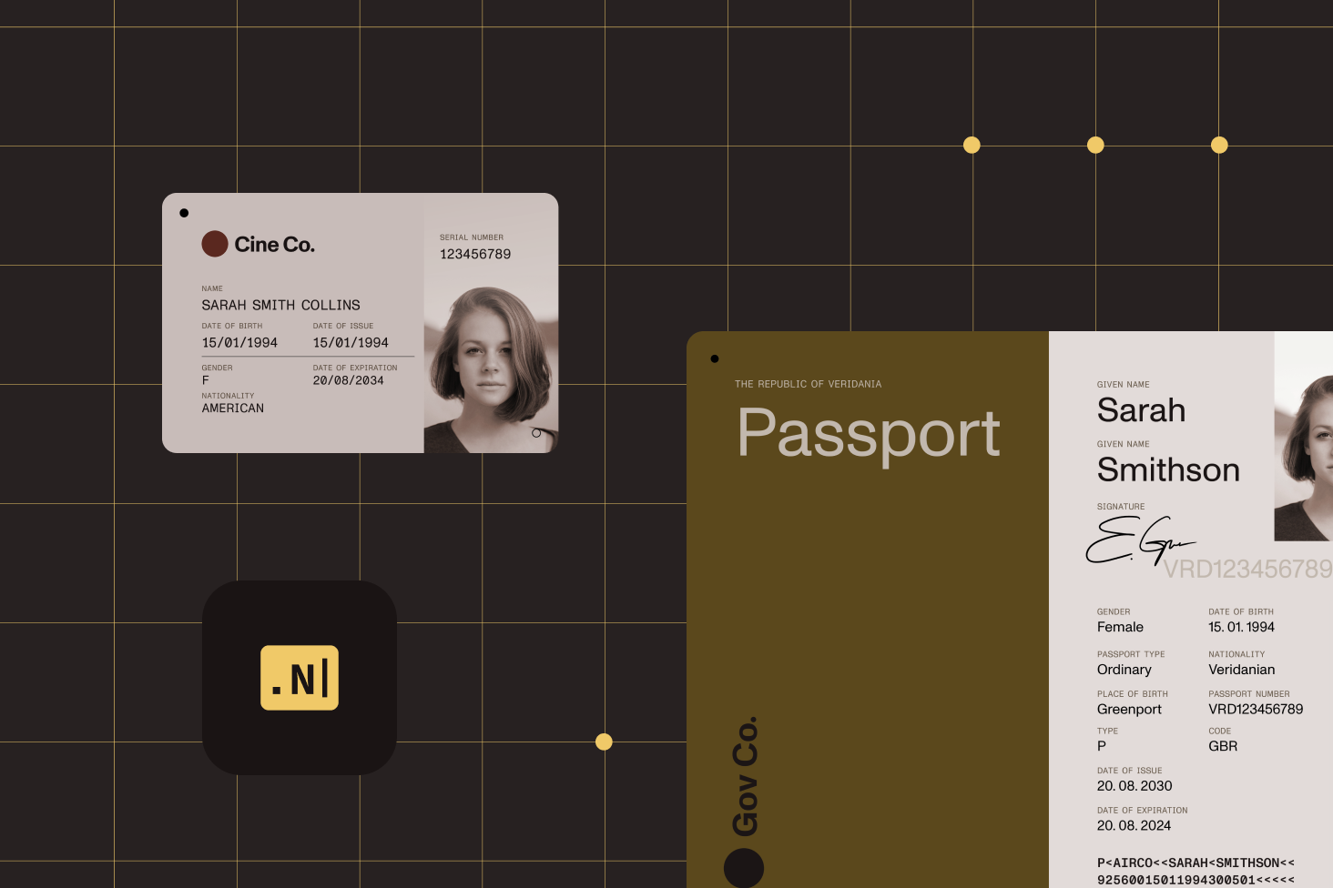 Supported ID document types illustration