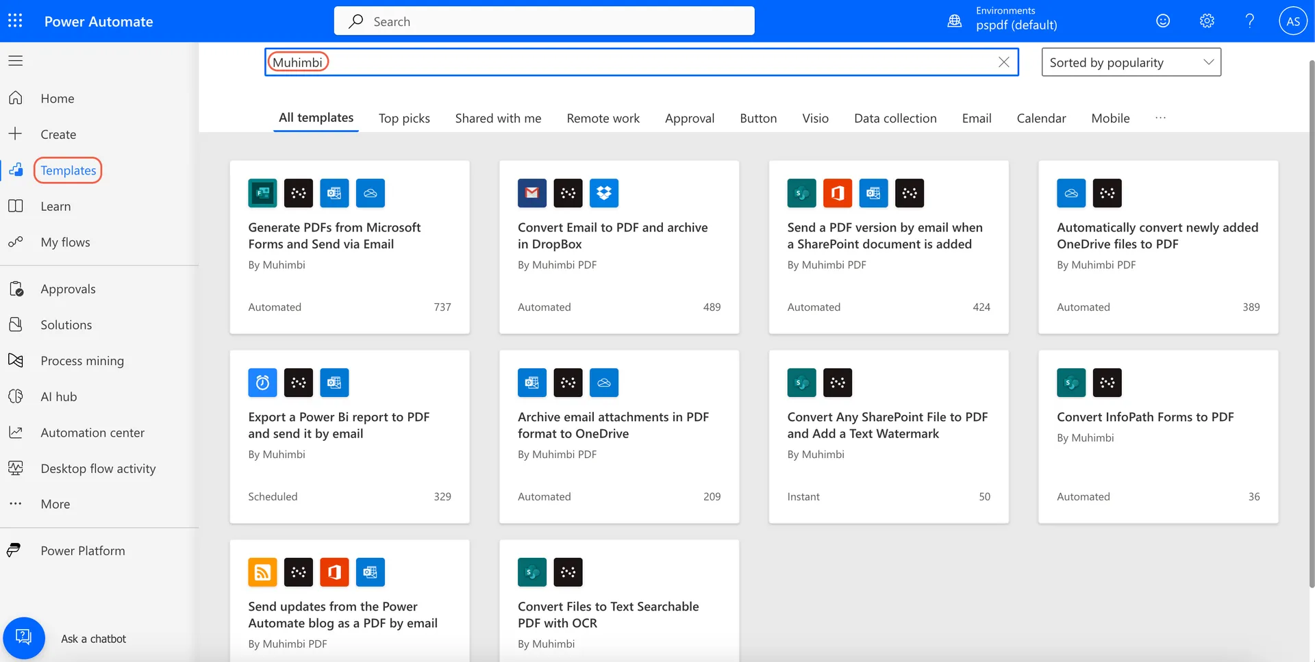 power-automate-templates