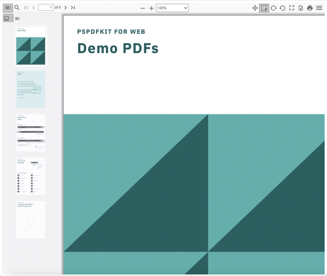 JavaScript PDF Viewer ngx-extended-pdf-viewer