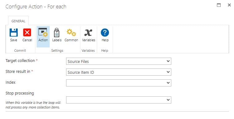 specify collection name