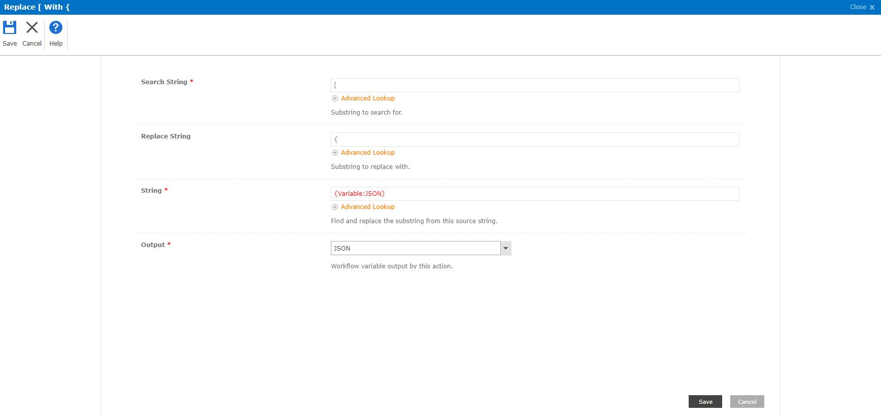replace substring in string