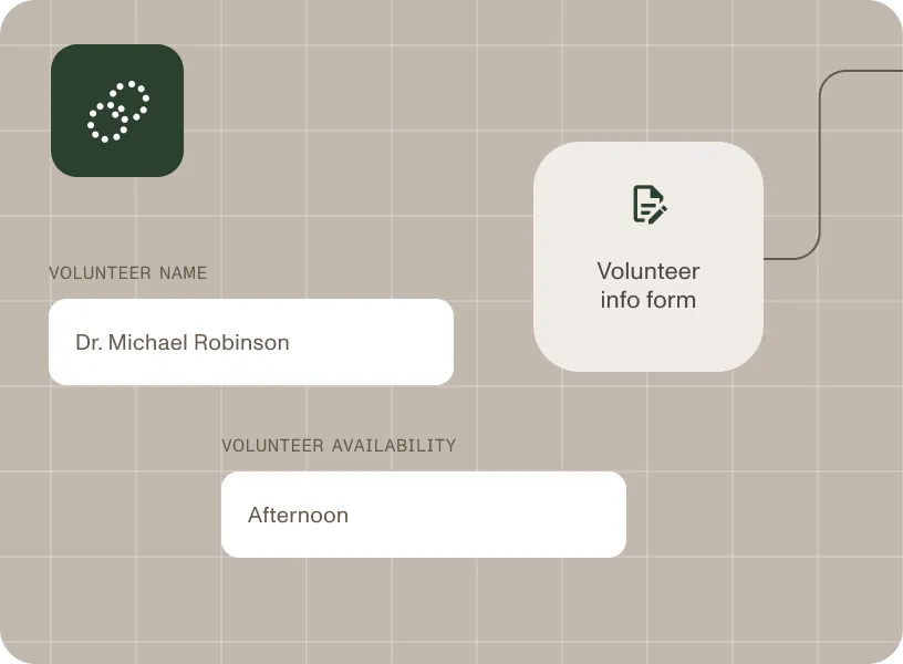 Volunteer coordination