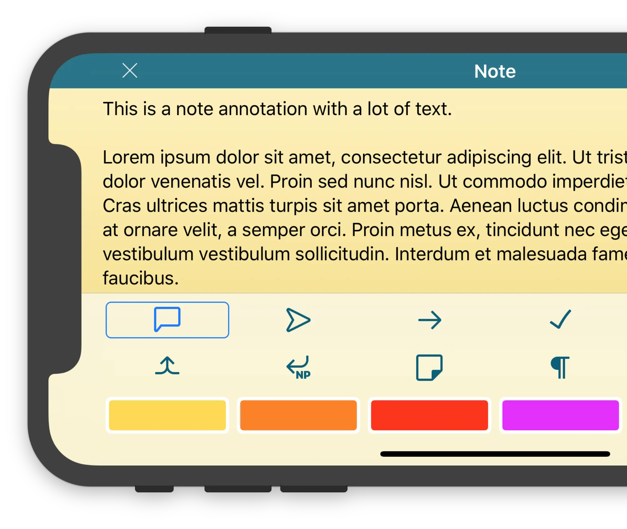 Note View After