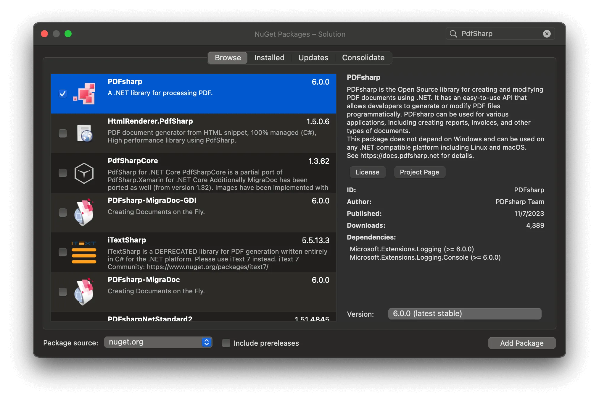 nuget