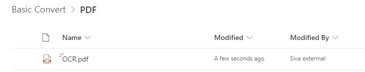 publish the workflow