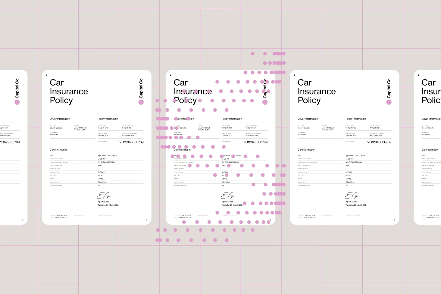 Illustration of performing OCR on documents