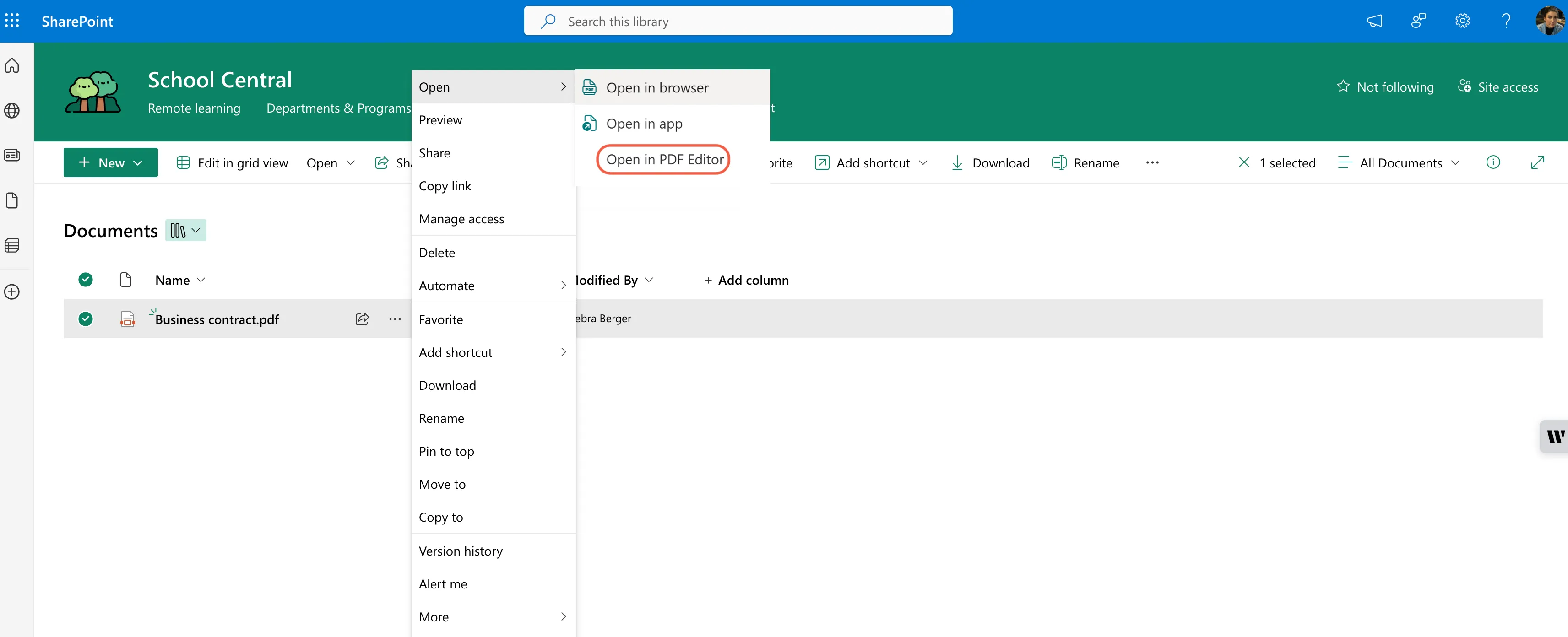 Open-PDFs-in-SharePoint