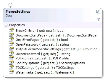 MergeSettings