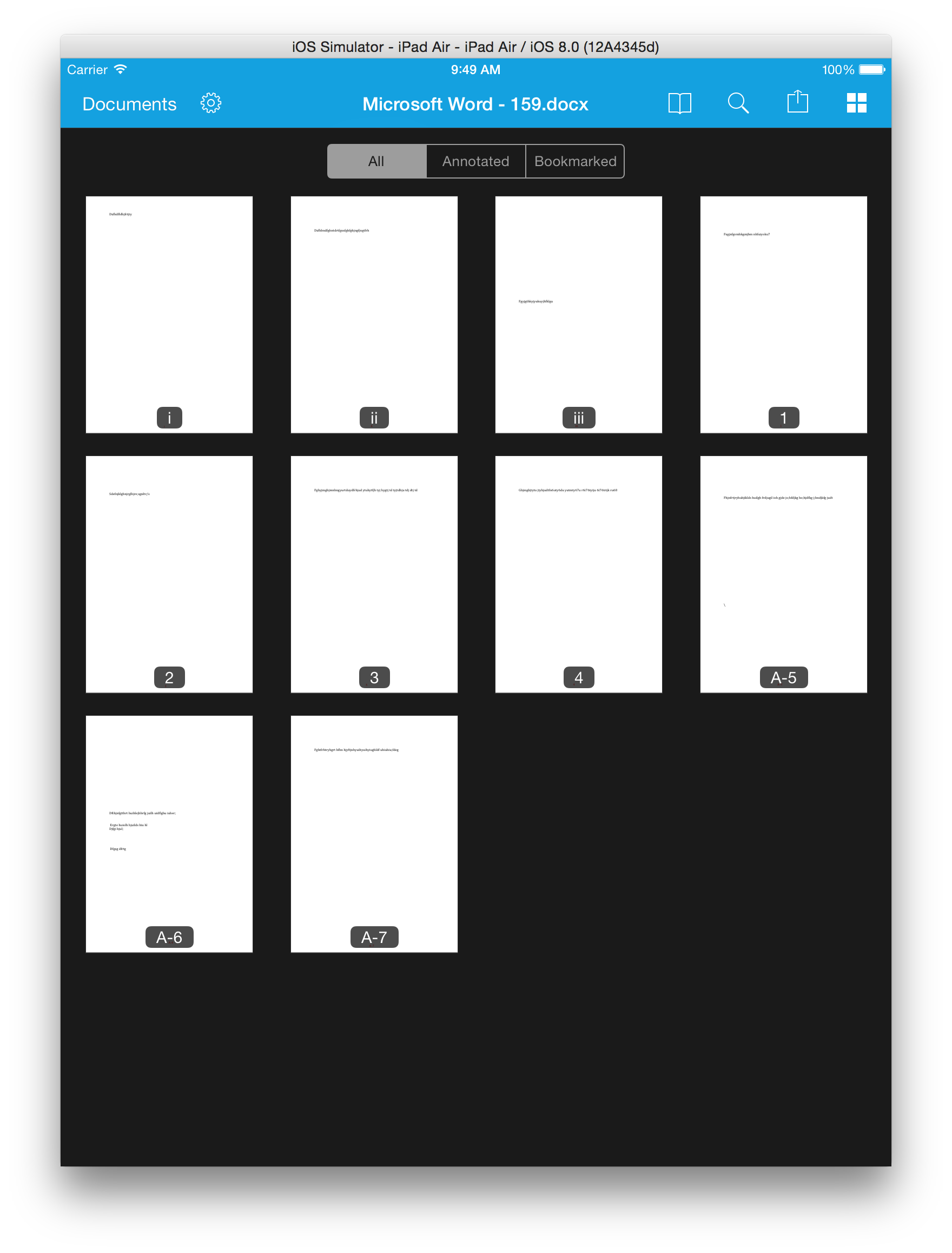 Page labels