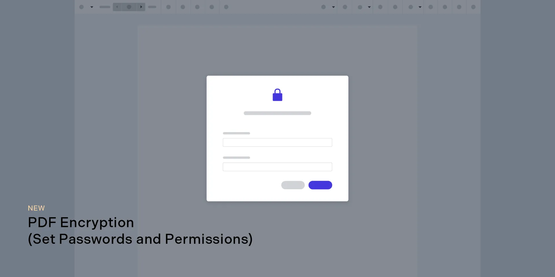 Set Passwords and Permissions
