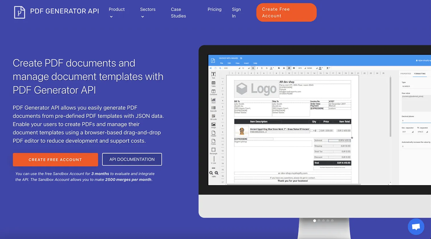 PDF Generator API image