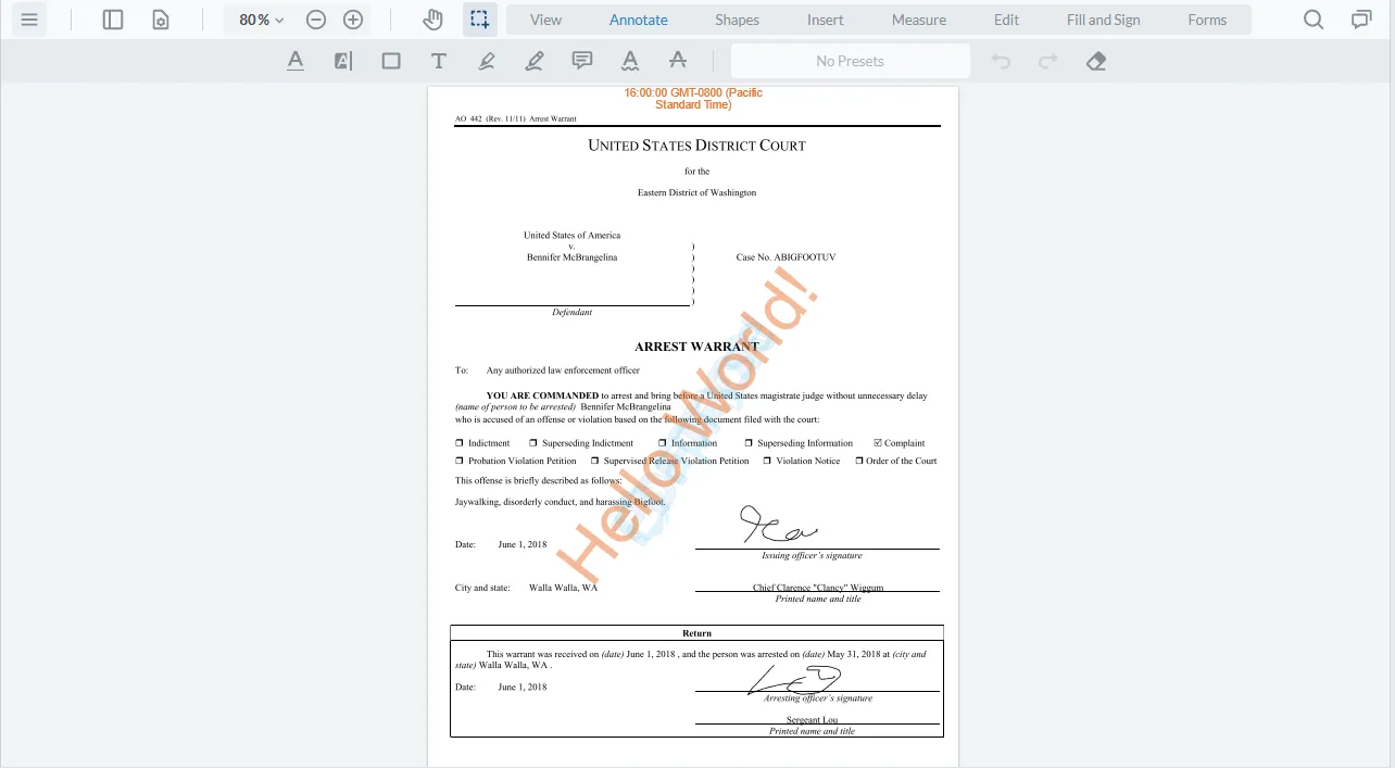 JavaScript PDF Viewer PDFTron