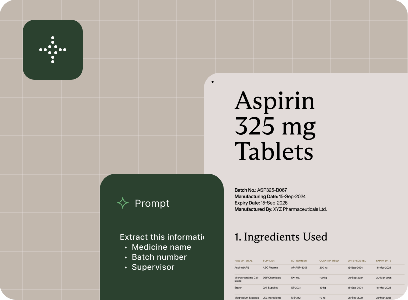 Regulatory submissions