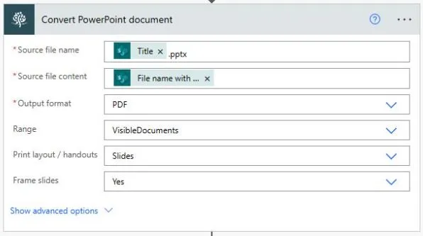 Convert to PDF