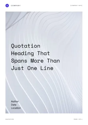 Quote