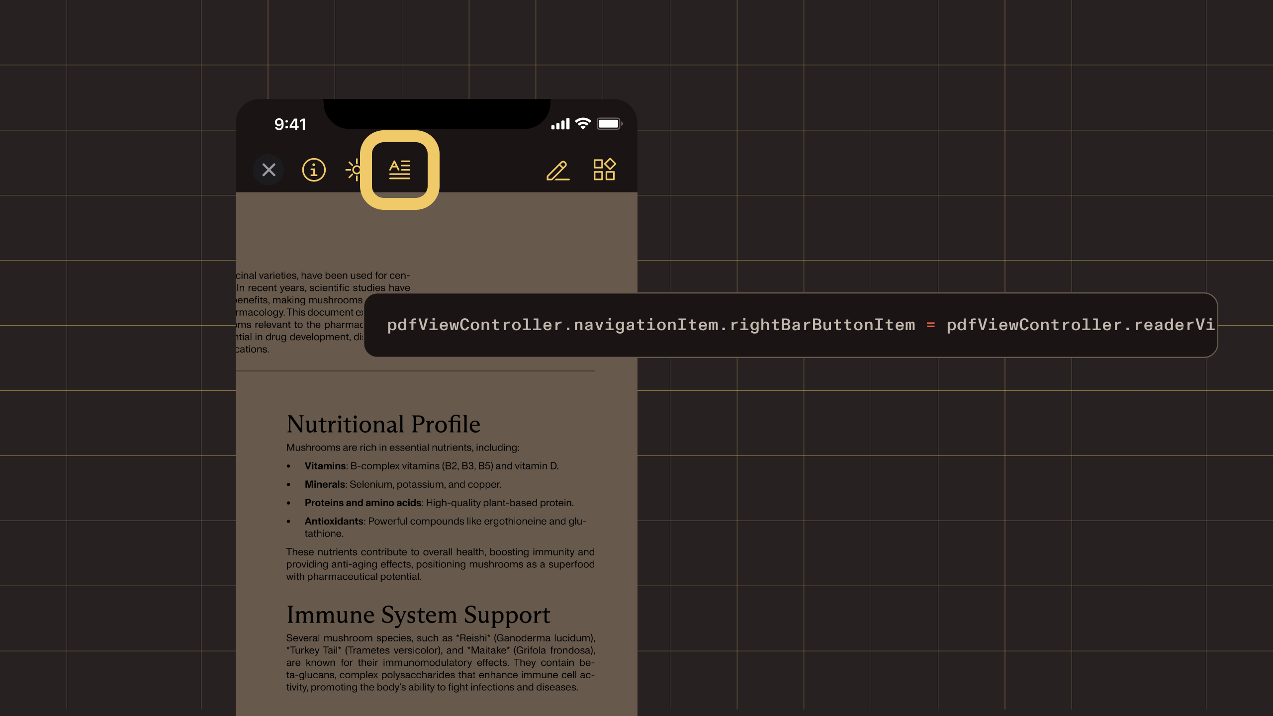 Mobile UI with iOS and Android icons