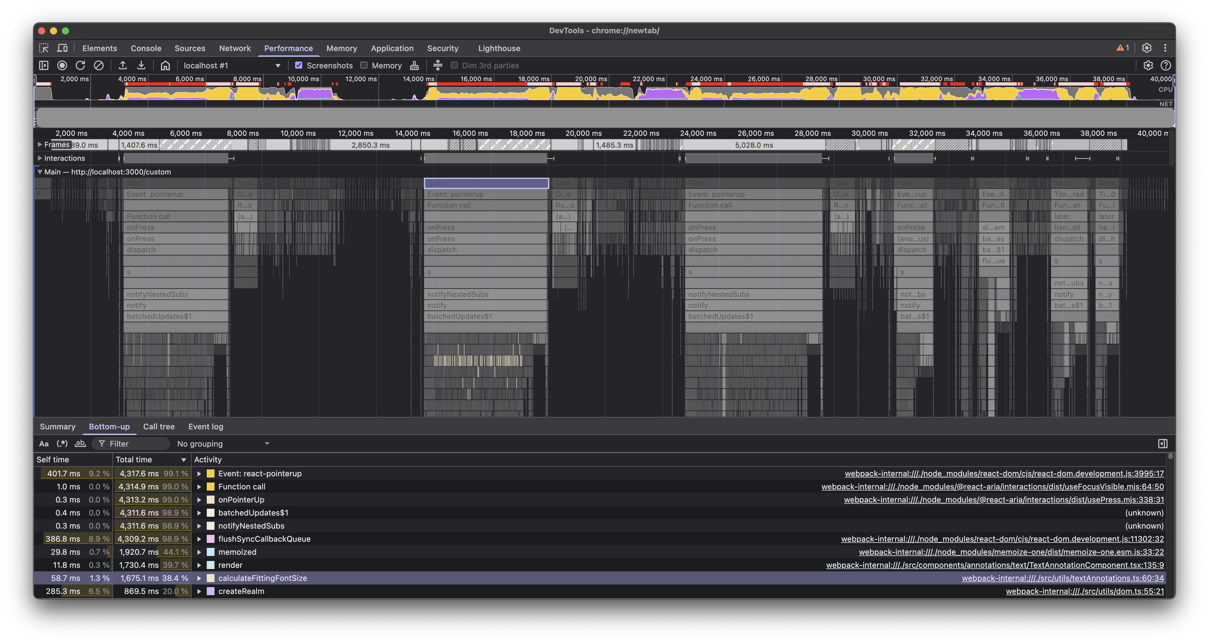 Render blocking tasks