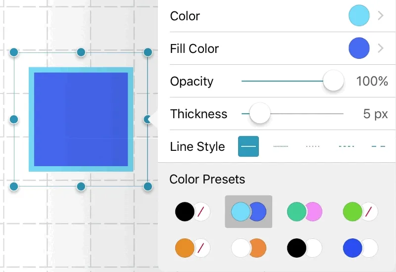Reset Color Preset