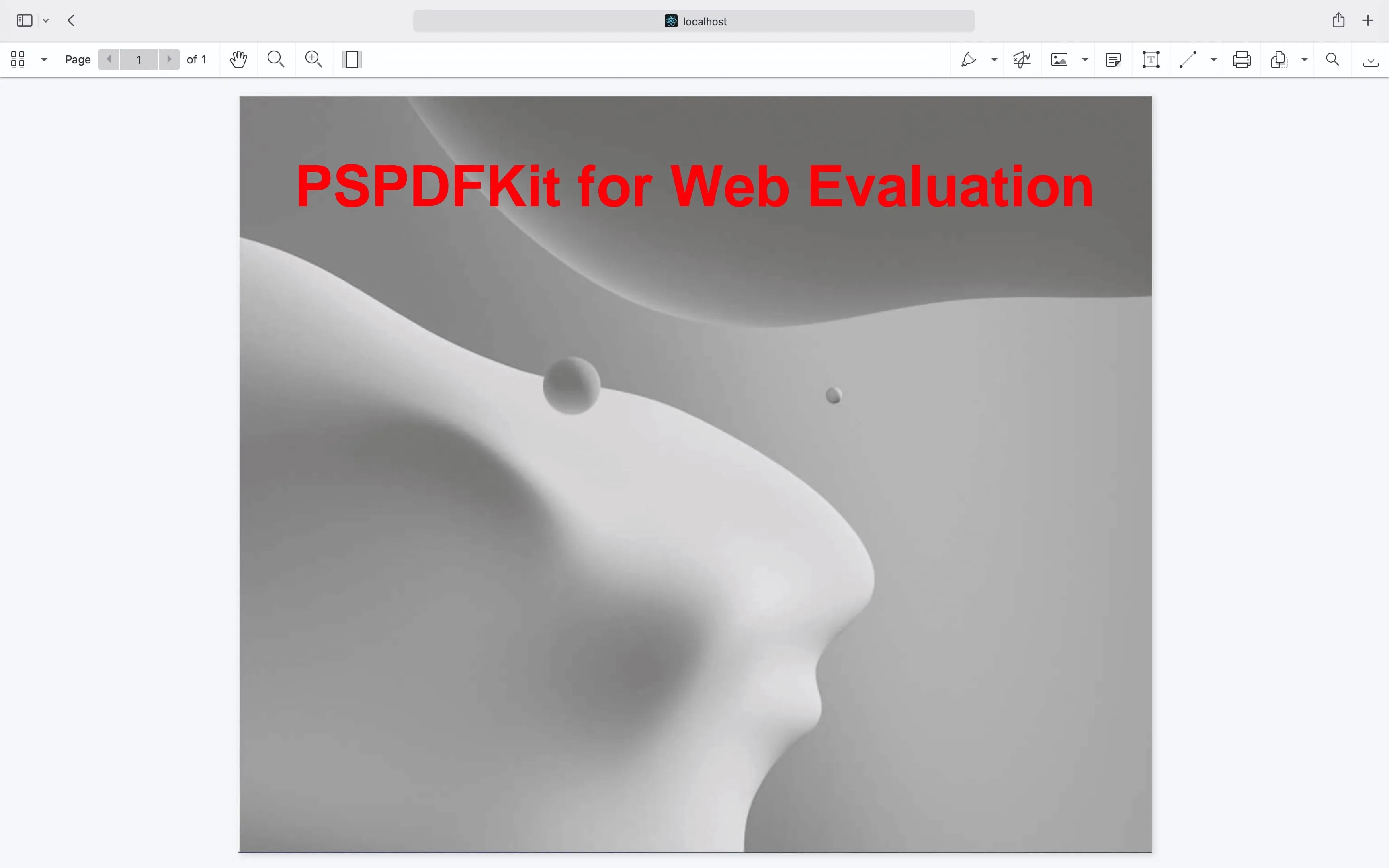 Resulting page